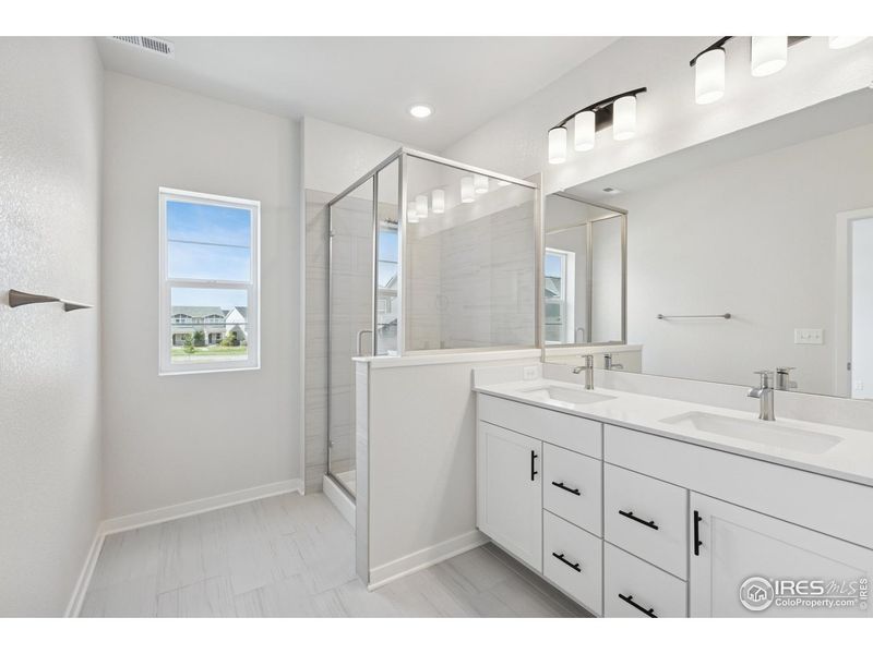 Furnished interior view inside a new home in , Loveland (Image 13).