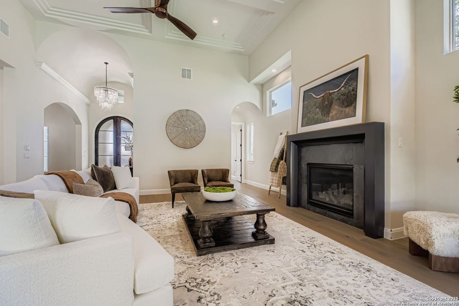 Furnished interior view inside a new home in The Bluff At The Dominion, San Antonio (Image 14).