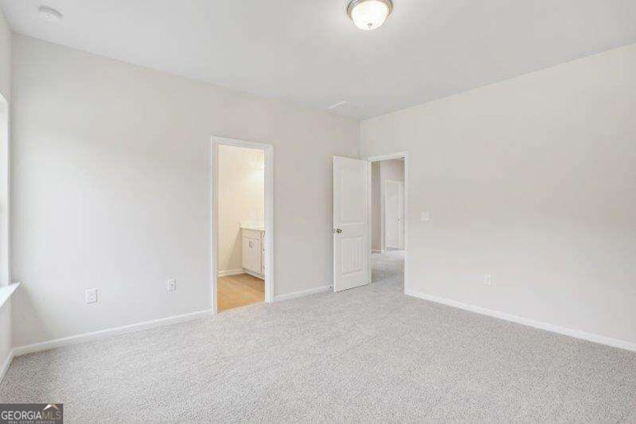 Spacious, unfurnished interior of a new home in Bryson Farms, Byron (Image 12).