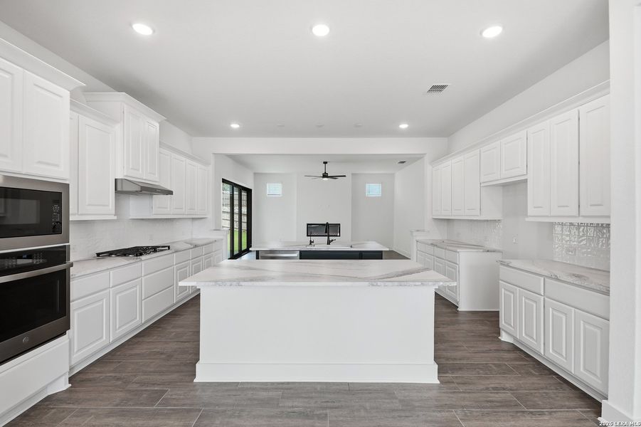 Furnished interior view inside a new home in The Reserve at Potranco Oaks, Castroville (Image 9).