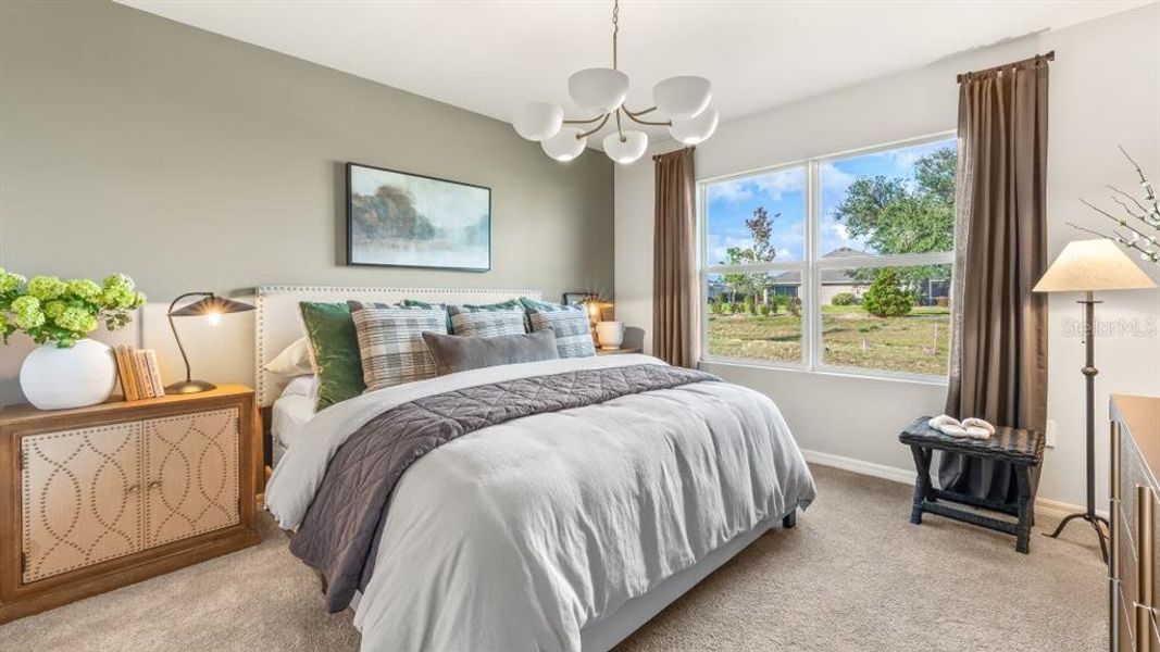 Furnished interior view inside a new home in Central Parc, North Port (Image 11).
