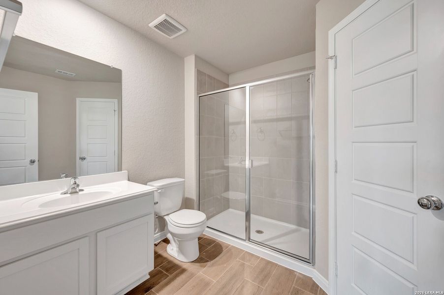 Furnished interior view inside a new home in Chaparral Ranch, Floresville (Image 6). Furnished interior view inside a new home in Chaparral Ranch, Floresville (Image 6).