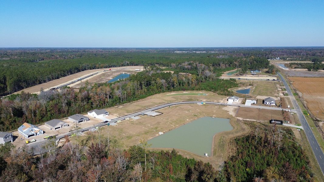 Site preparation for new homesites in Pinewood Estates, Conway (Image 12). Site preparation for new homesites in Pinewood Estates, Conway (Image 12).