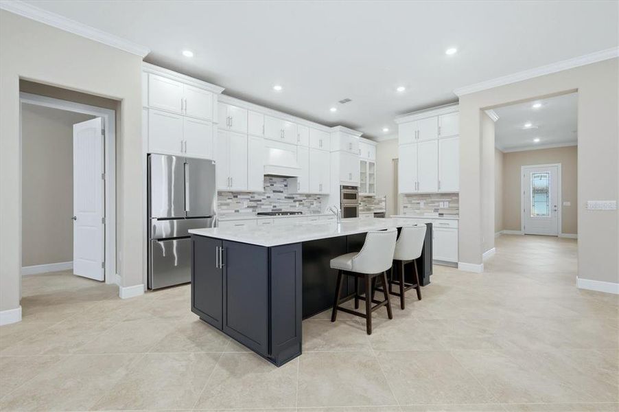 Furnished interior view inside a new home in , Parrish (Image 14).