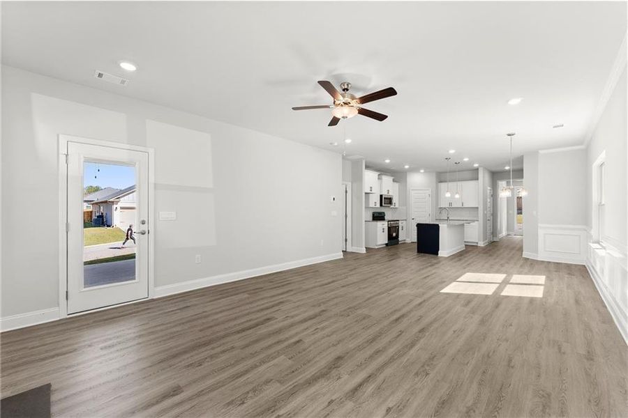 Spacious, unfurnished interior of a new home in Magnolia Villas, Cornelia (Image 25).