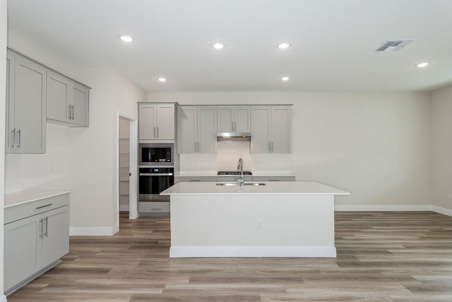 Furnished interior view inside a new home in Pasadena Woods, Wesley Chapel (Image 8). Furnished interior view inside a new home in Pasadena Woods, Wesley Chapel (Image 8).