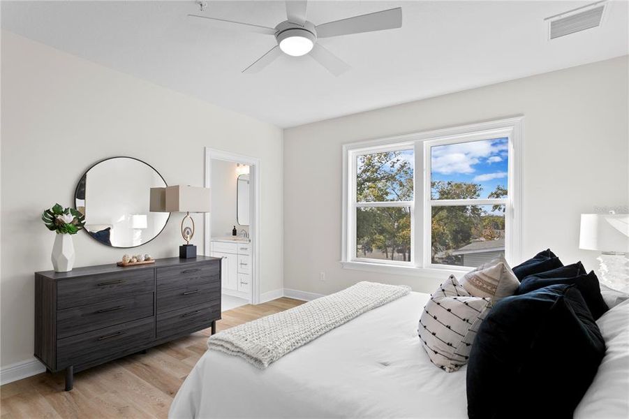 Furnished interior view inside a new home in , Tampa (Image 13).