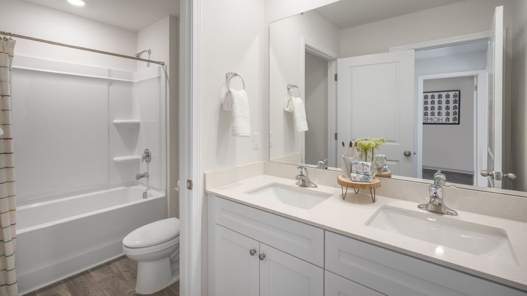 Furnished interior view inside a new home in Willow Mill, Thomasville (Image 11).