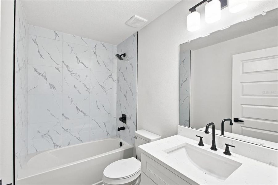 Furnished interior view inside a new home in , Sebring (Image 9).