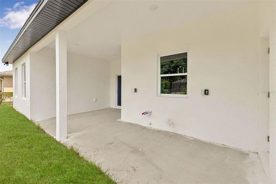 Exterior details and patio area of a home in , North Port (Image 27). Exterior details and patio area of a home in , North Port (Image 27).