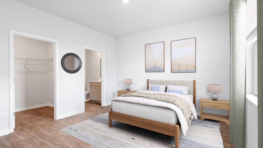 Furnished interior view inside a new home in Pine Hills at Cane Bay, Summerville (Image 6).