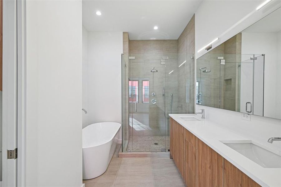 Furnished interior view inside a new home in , Dallas (Image 15). Furnished interior view inside a new home in , Dallas (Image 15).