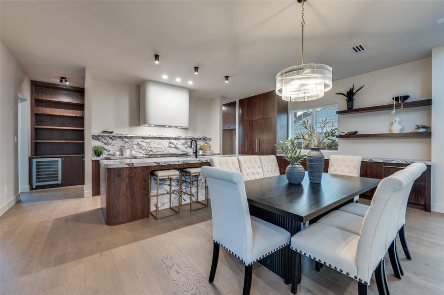 Furnished interior view inside a new home in , Dallas (Image 16). Furnished interior view inside a new home in , Dallas (Image 16).