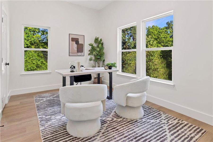 Furnished interior view inside a new home in , Scottdale (Image 40).