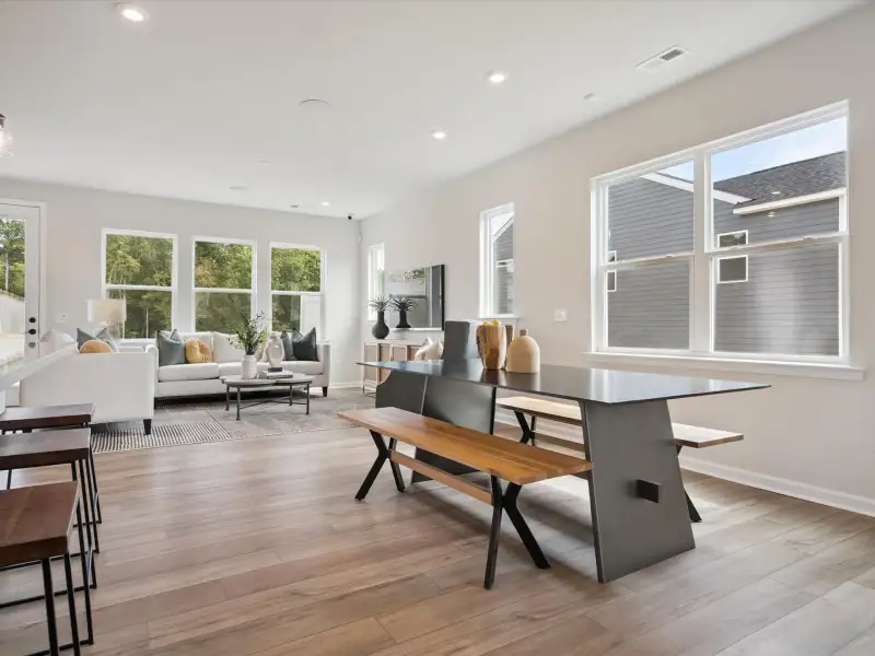 Furnished interior view inside a new home in Millstone, Cramerton (Image 5).