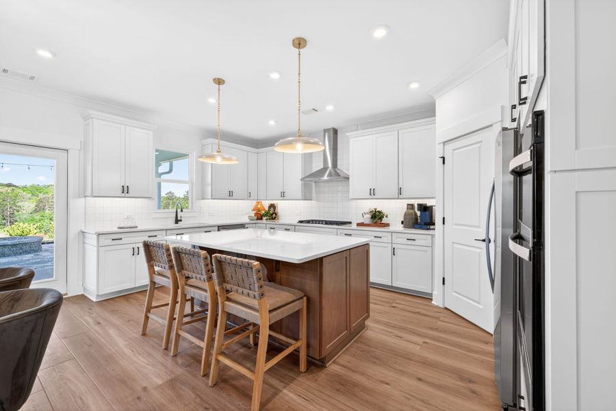 Representative furnished interior of a home built from the Riverton by Pulte Homes in Riversprings, Dacula (Image 46).