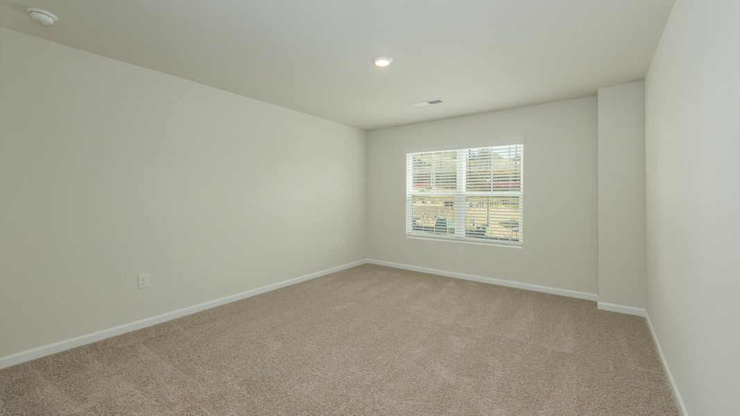 Representative unfurnished interior of a home built from the Mansfield by D.R. Horton in Brooks Station, Dacula (Image 13). Representative unfurnished interior of a home built from the Mansfield by D.R. Horton in Brooks Station, Dacula (Image 13).