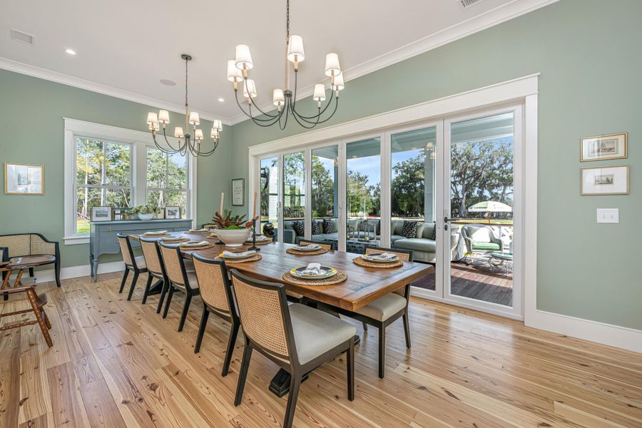 Furnished interior view inside a new home in , Johns Island (Image 6). Furnished interior view inside a new home in , Johns Island (Image 6).