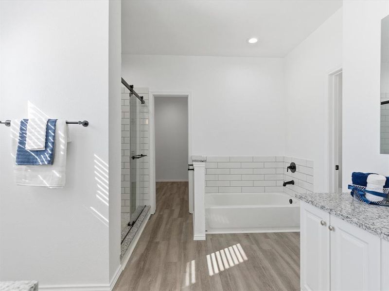 Furnished interior view inside a new home in , Kennedale (Image 15).