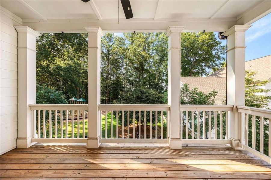 Exterior details and patio area of a home in , Marietta (Image 27). Exterior details and patio area of a home in , Marietta (Image 27).