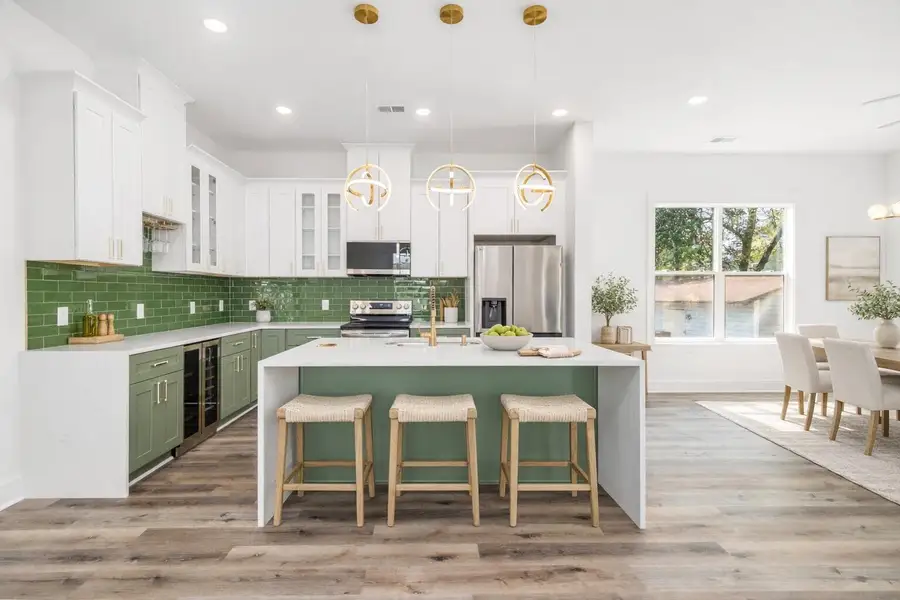 Furnished interior view inside a new home in , North Charleston (Image 8).