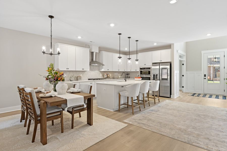 Representative furnished interior of a home built from the Tillman by Hunter Quinn Homes in Landing at Clemson Marina, Seneca (Image 8).