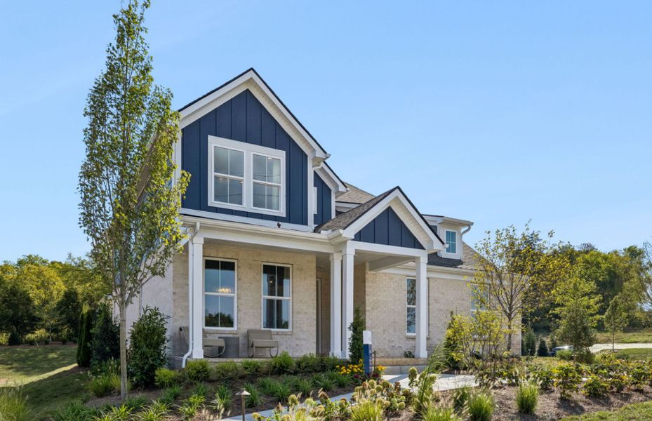 Representative exterior photo of a completed home built from the Collier by John Wieland in Treymor, Mount Juliet, TN (Image 22). Representative exterior photo of a completed home built from the Collier by John Wieland in Treymor, Mount Juliet, TN (Image 22).