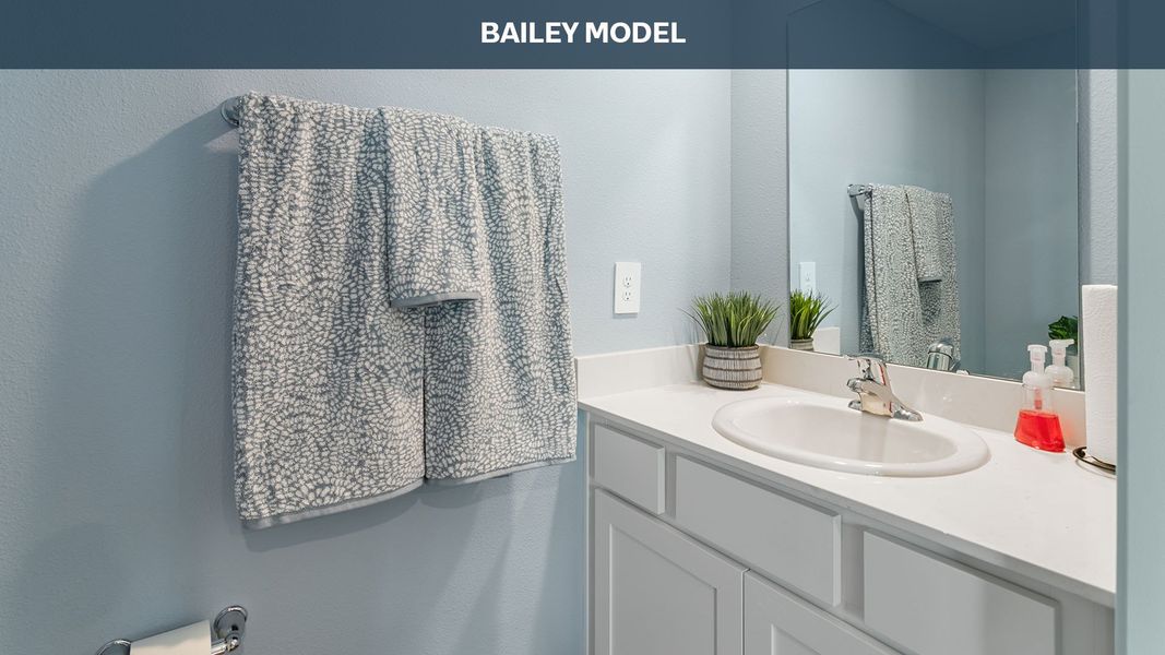 Representative interior finishes for a home built from the Bailey by D.R. Horton in Liberty Cove, Yulee (Image 16).