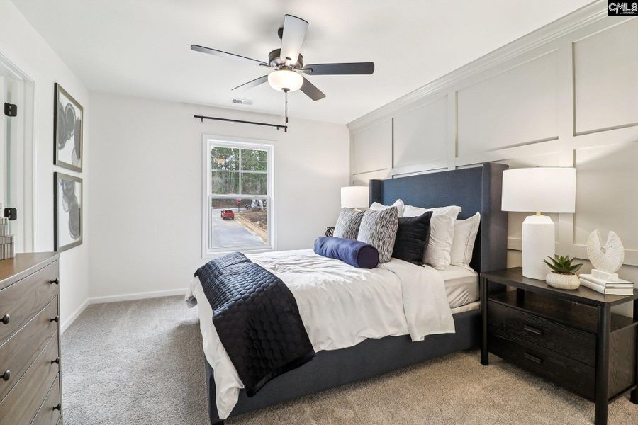 Furnished interior view inside a new home in Victory Woods, Columbia (Image 34). Furnished interior view inside a new home in Victory Woods, Columbia (Image 34).