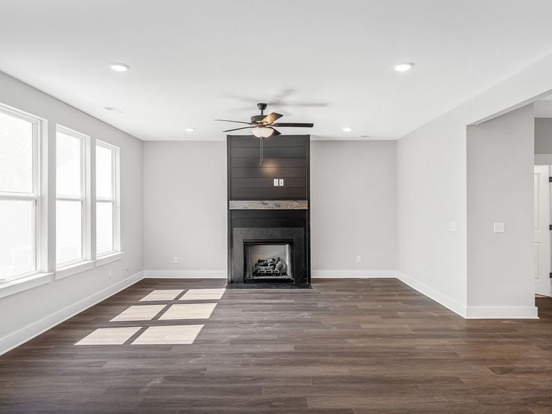 Spacious, unfurnished interior of a new home in Calista Farms, White House (Image 21). Spacious, unfurnished interior of a new home in Calista Farms, White House (Image 21).