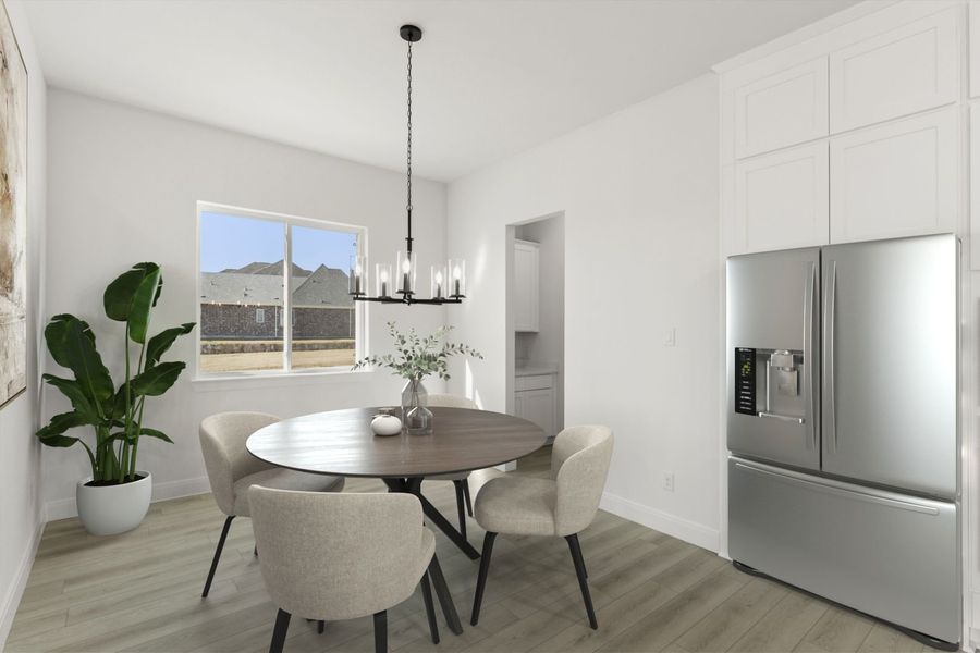 Furnished interior view inside a new home in Devonshire, Forney (Image 11).