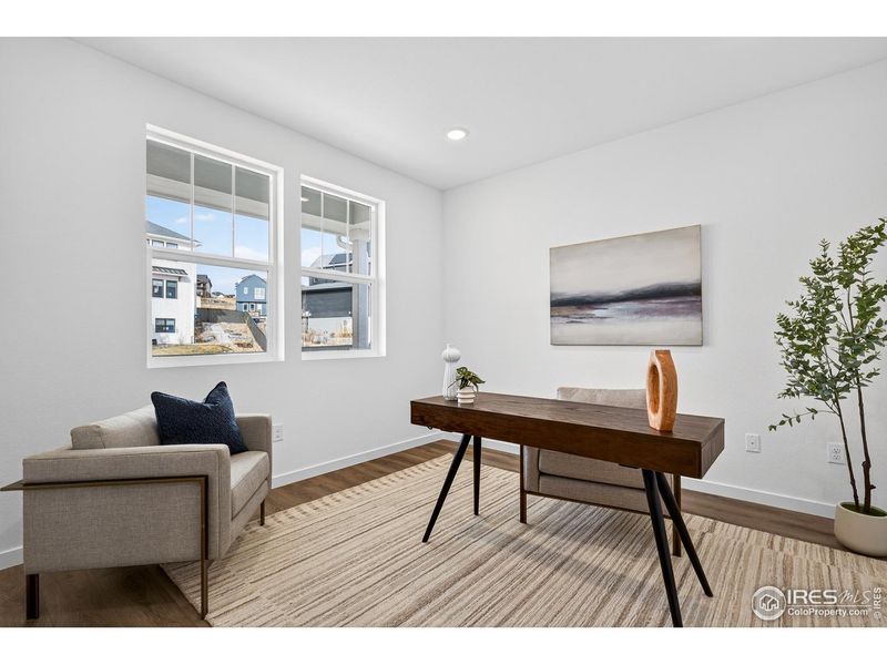 Furnished interior view inside a new home in , Louisville (Image 37).