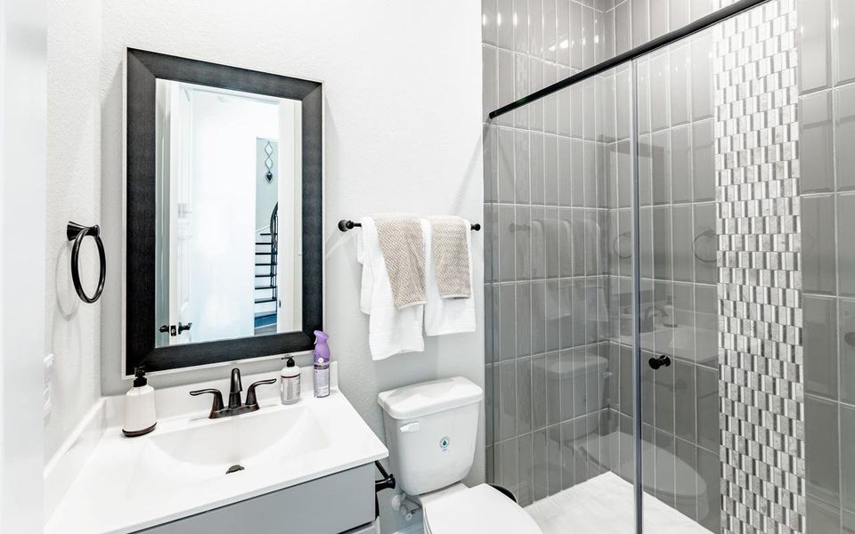 Furnished interior view inside a new home in High Park Hill, Arrington (Image 9).