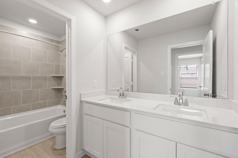 Furnished interior view inside a new home in Laurel Farms, Brookshire (Image 6). Furnished interior view inside a new home in Laurel Farms, Brookshire (Image 6).