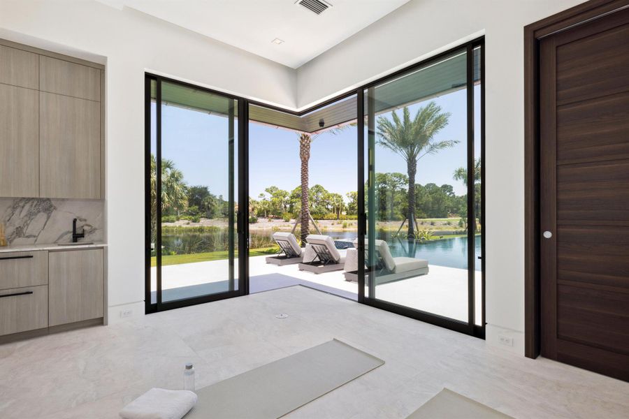 Spacious, unfurnished interior of a new home in , Jupiter (Image 22).