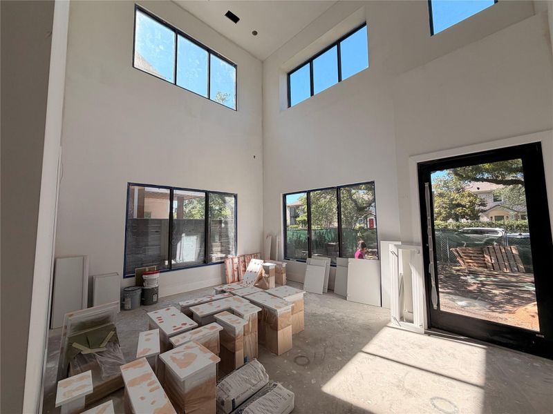 In-progress construction of a new home in , Houston, TX (Image 10).