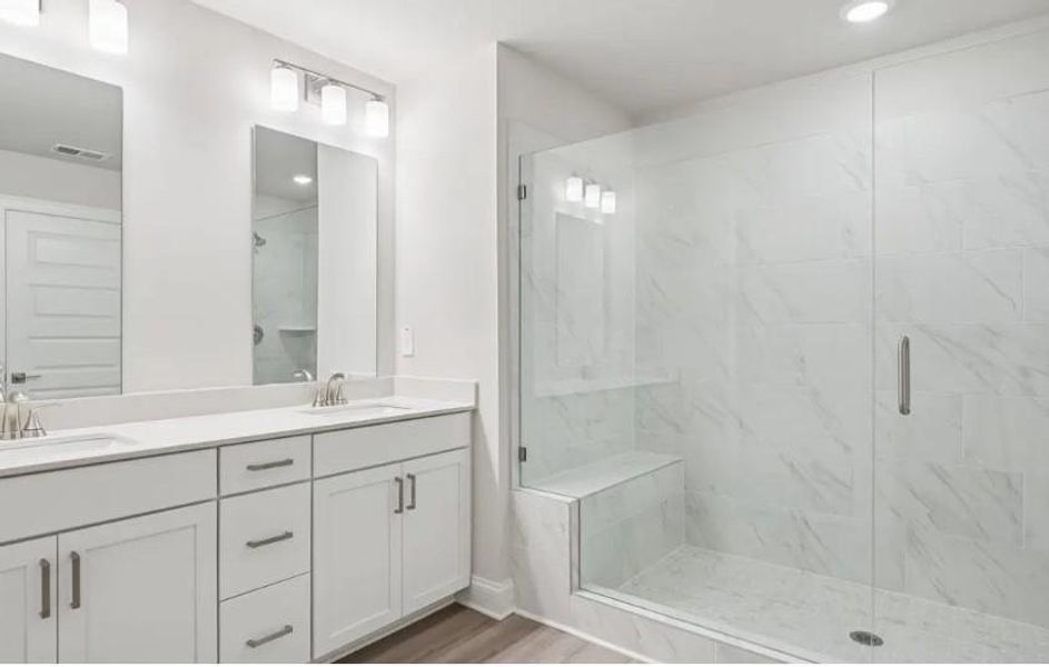 Furnished interior view inside a new home in , Cumming (Image 3). Furnished interior view inside a new home in , Cumming (Image 3).