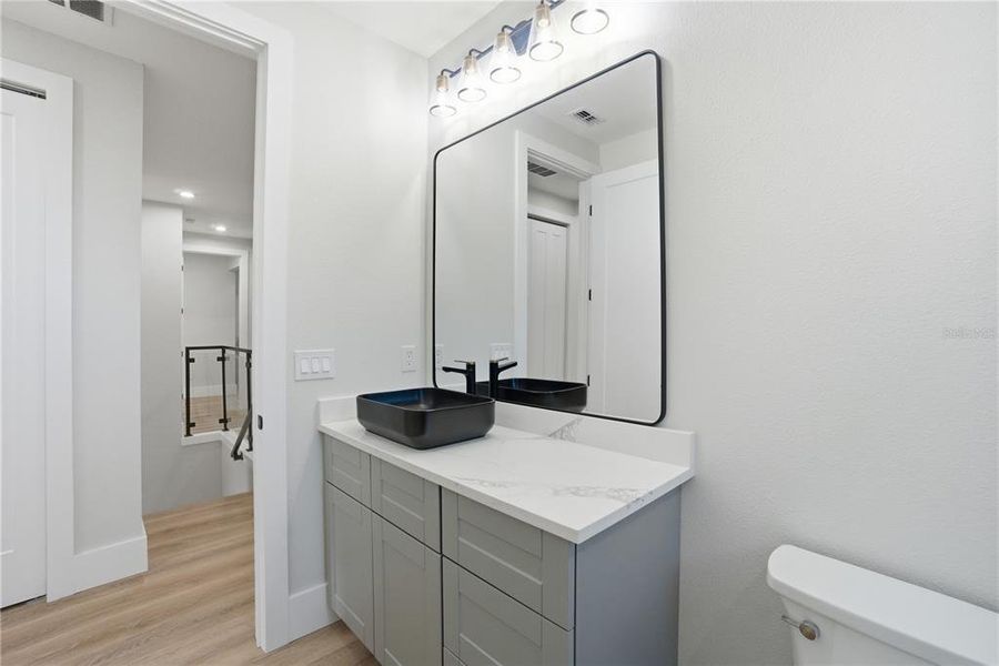 Furnished interior view inside a new home in , Belle Isle (Image 39).