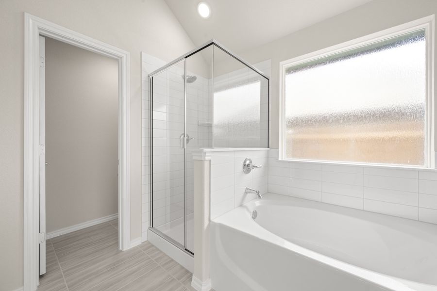 Furnished interior view inside a new home in Summer Crest, Fort Worth (Image 13).