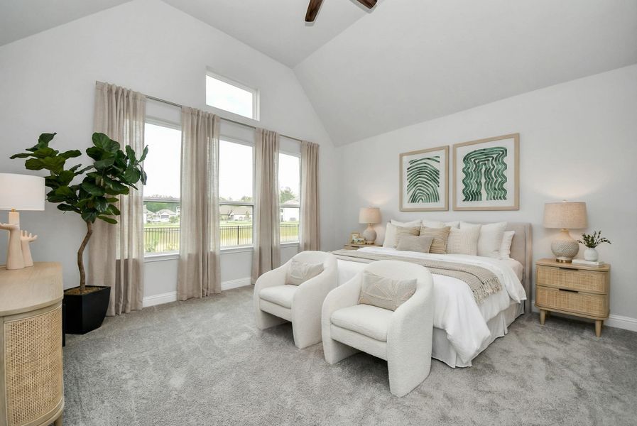 Representative furnished interior of a home built from the Bandera by Beazer Homes in Legacy, League City (Image 8). Representative furnished interior of a home built from the Bandera by Beazer Homes in Legacy, League City (Image 8).