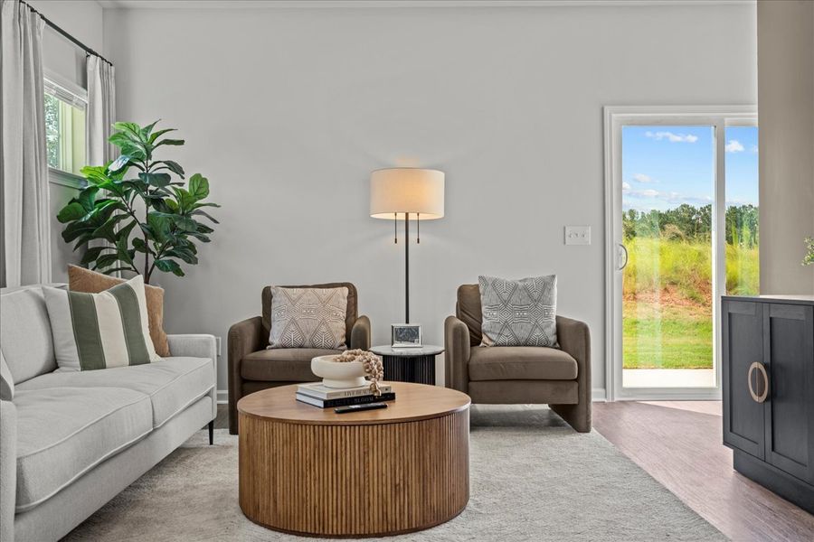 Representative furnished interior of a home built from the Aspen 3 Interior by McGuinn Homes in Liberty Village, Hinesville (Image 13). Representative furnished interior of a home built from the Aspen 3 Interior by McGuinn Homes in Liberty Village, Hinesville (Image 13).