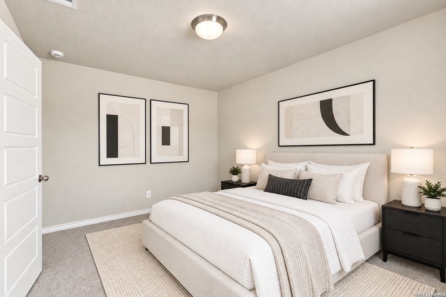 Furnished interior view inside a new home in , Poteet (Image 10).