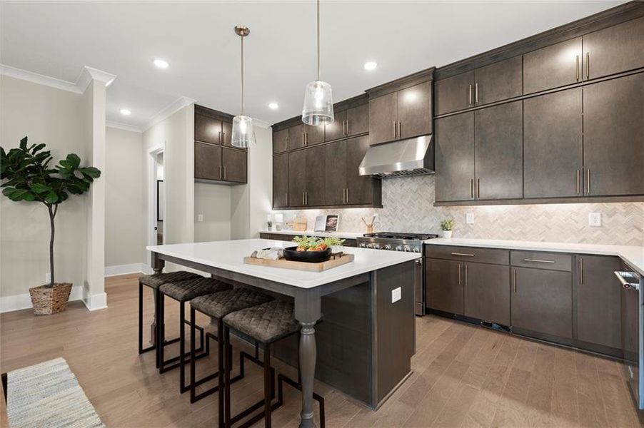 Furnished interior view inside a new home in West Town, Atlanta (Image 44). Furnished interior view inside a new home in West Town, Atlanta (Image 44).