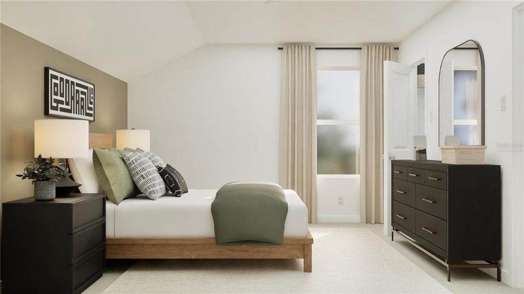 Furnished interior view inside a new home in Wellness Ridge: Classic Collection, Clermont (Image 27).