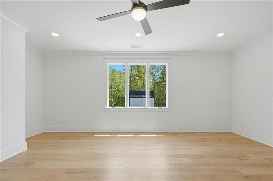 Spacious, unfurnished interior of a new home in , White (Image 41).