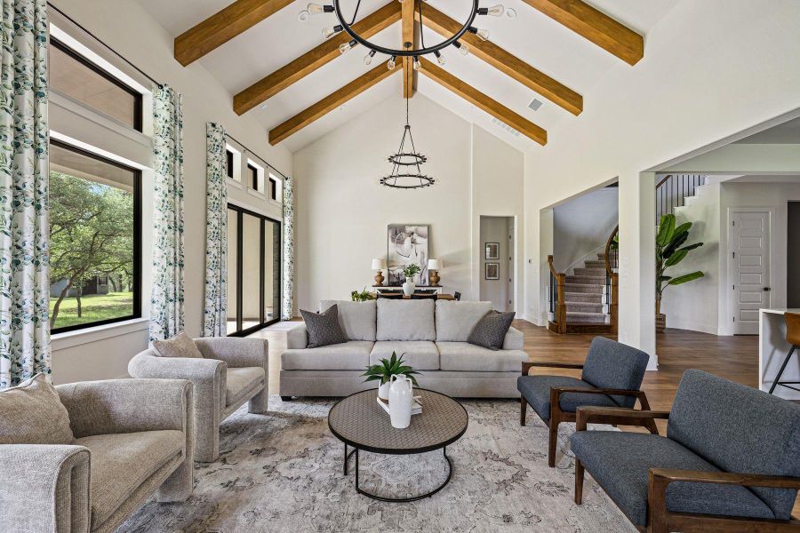 Furnished interior view inside a new home in , Georgetown (Image 3).