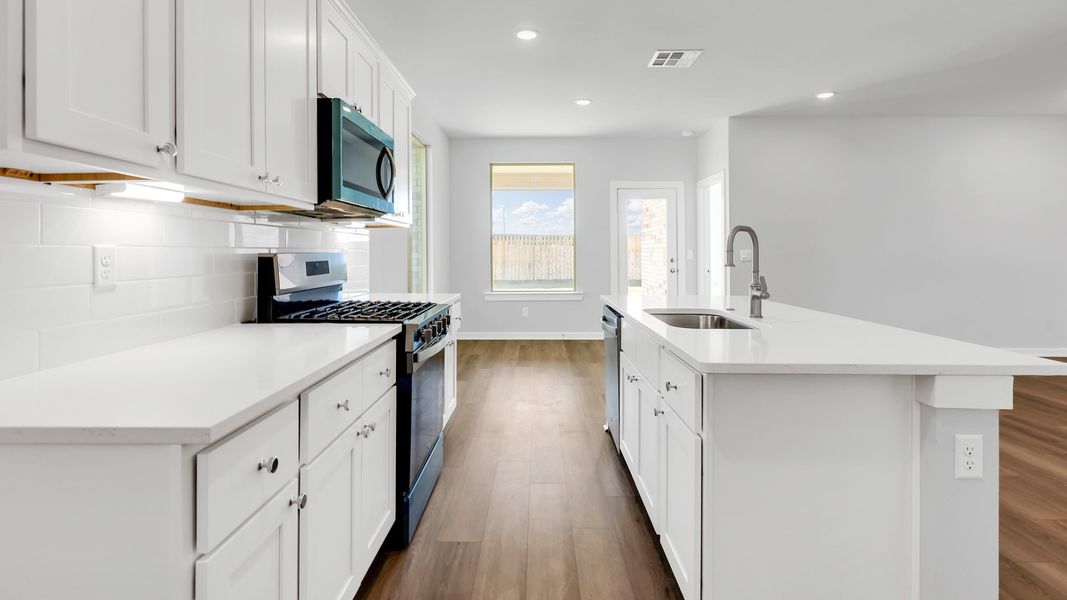 Furnished interior view inside a new home in Overlook West, Wolfforth (Image 6). Furnished interior view inside a new home in Overlook West, Wolfforth (Image 6).