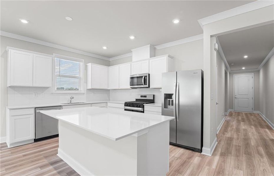 Furnished interior view inside a new home in Overland, Locust Grove (Image 8).