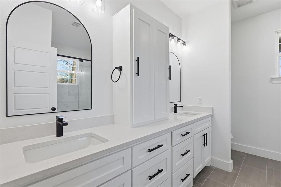 Furnished interior view inside a new home in , Azle (Image 7).