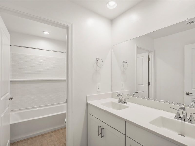 Furnished interior view inside a new home in Mandarina - Premier Series, Marana (Image 6).